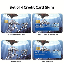 Load image into Gallery viewer, Anime Neon Genesis Evangelion Credit Card Skins (4-in-1 Pack)