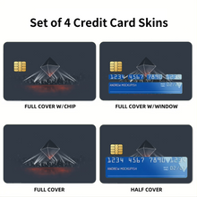 Load image into Gallery viewer, Anime Neon Genesis Evangelion Credit Card Skins (4-in-1 Pack)