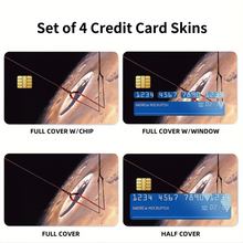 Load image into Gallery viewer, Anime Neon Genesis Evangelion Credit Card Skins (4-in-1 Pack)