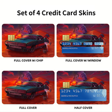 Load image into Gallery viewer, Anime Neon Genesis Evangelion Credit Card Skins (4-in-1 Pack)