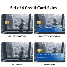 Load image into Gallery viewer, Anime Neon Genesis Evangelion Credit Card Skins (4-in-1 Pack)
