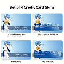 Load image into Gallery viewer, Anime Neon Genesis Evangelion Credit Card Skins (4-in-1 Pack)