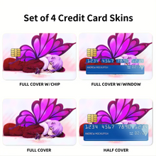 Load image into Gallery viewer, Anime Neon Genesis Evangelion Credit Card Skins (4-in-1 Pack)