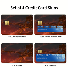 Load image into Gallery viewer, Anime Neon Genesis Evangelion Credit Card Skins (4-in-1 Pack)