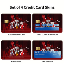 Load image into Gallery viewer, Anime Neon Genesis Evangelion Credit Card Skins (4-in-1 Pack)