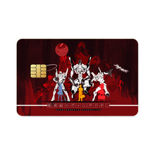 Load image into Gallery viewer, Anime Neon Genesis Evangelion Credit Card Skins (4-in-1 Pack)