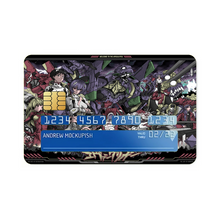 Load image into Gallery viewer, Anime Neon Genesis Evangelion Credit Card Skins (4-in-1 Pack)
