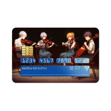 Load image into Gallery viewer, Anime Neon Genesis Evangelion Credit Card Skins (4-in-1 Pack)