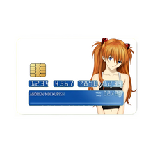 Load image into Gallery viewer, Anime Neon Genesis Evangelionr Credit Card Skins (4-in-1 Pack)