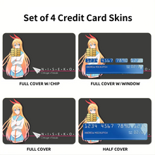 Load image into Gallery viewer, Anime Nisekoi Credit Card Skins (4-in-1 Pack)