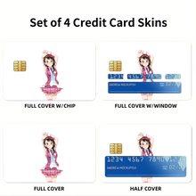 Load image into Gallery viewer, Anime Nisekoi Credit Card Skins (4-in-1 Pack)