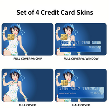 Load image into Gallery viewer, Anime Nisekoi Credit Card Skins (4-in-1 Pack)
