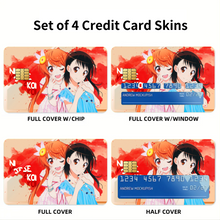 Load image into Gallery viewer, Anime Nisekoi Credit Card Skins (4-in-1 Pack)
