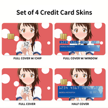 Load image into Gallery viewer, Anime Nisekoi Credit Card Skins (4-in-1 Pack)