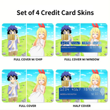 Load image into Gallery viewer, Anime Nisekoi Credit Card Skins (4-in-1 Pack)