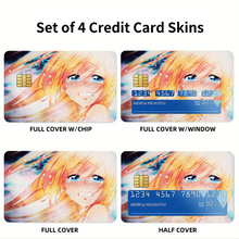 Load image into Gallery viewer, Anime Nisekoi Credit Card Skins (4-in-1 Pack)
