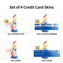 Load image into Gallery viewer, Anime Nisekoi Credit Card Skins (4-in-1 Pack)