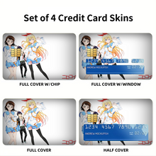 Load image into Gallery viewer, Anime Nisekoi Credit Card Skins (4-in-1 Pack)