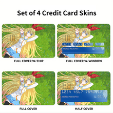 Load image into Gallery viewer, Anime Nisekoi Credit Card Skins (4-in-1 Pack)