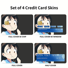 Load image into Gallery viewer, Anime Nisekoi Credit Card Skins (4-in-1 Pack)