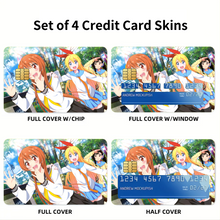 Load image into Gallery viewer, Anime Nisekoi Credit Card Skins (4-in-1 Pack)