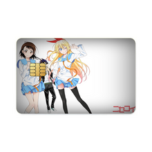 Load image into Gallery viewer, Anime Nisekoi Credit Card Skins (4-in-1 Pack)