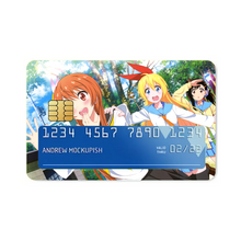 Load image into Gallery viewer, Anime Nisekoi Credit Card Skins (4-in-1 Pack)