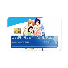 Load image into Gallery viewer, Anime Nisekoi Credit Card Skins (4-in-1 Pack)