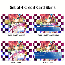 Load image into Gallery viewer, Anime No Game No Life Credit Card Skins (4-in-1 Pack)
