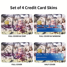Load image into Gallery viewer, Anime No Game No Life Credit Card Skins (4-in-1 Pack)