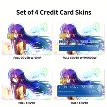 Load image into Gallery viewer, Anime No Game No Life Credit Card Skins (4-in-1 Pack)