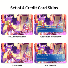 Load image into Gallery viewer, Anime No Game No Life Credit Card Skins (4-in-1 Pack)