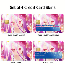 Load image into Gallery viewer, Anime No Game No Life Credit Card Skins (4-in-1 Pack)