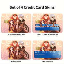 Load image into Gallery viewer, Anime No Game No Life Credit Card Skins (4-in-1 Pack)