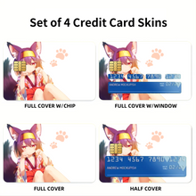Load image into Gallery viewer, Anime No Game No Life Credit Card Skins (4-in-1 Pack)