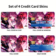 Load image into Gallery viewer, Anime No Game No Life Credit Card Skins (4-in-1 Pack)
