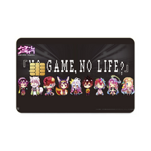 Load image into Gallery viewer, Anime No Game No Life Credit Card Skins (4-in-1 Pack)