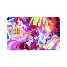 Load image into Gallery viewer, Anime No Game No Life Credit Card Skins (4-in-1 Pack)