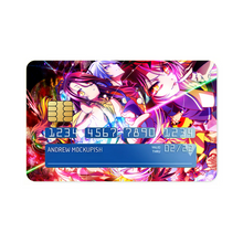 Load image into Gallery viewer, Anime No Game No Life Credit Card Skins (4-in-1 Pack)