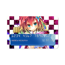 Load image into Gallery viewer, Anime No Game No Life Credit Card Skins (4-in-1 Pack)