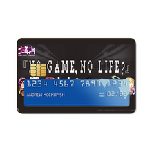 Load image into Gallery viewer, Anime No Game No Life Credit Card Skins (4-in-1 Pack)