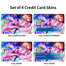 Load image into Gallery viewer, Anime No Game No Lifer Credit Card Skins (4-in-1 Pack)