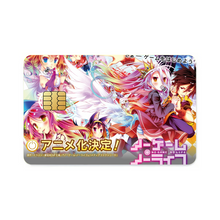 Load image into Gallery viewer, Anime No Game No Lifer Credit Card Skins (4-in-1 Pack)