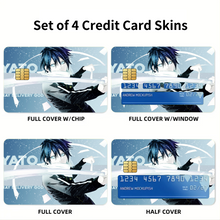 Load image into Gallery viewer, Anime Noragami Credit Card Skins (4-in-1 Pack)