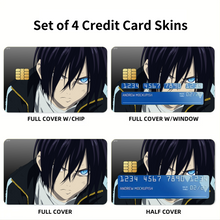 Load image into Gallery viewer, Anime Noragami Credit Card Skins (4-in-1 Pack)