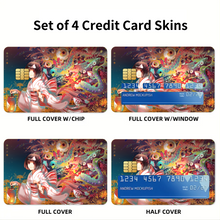 Load image into Gallery viewer, Anime Noragami Credit Card Skins (4-in-1 Pack)