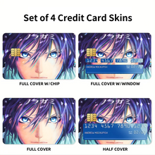 Load image into Gallery viewer, Anime Noragami Credit Card Skins (4-in-1 Pack)