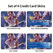 Load image into Gallery viewer, Anime Noragami Credit Card Skins (4-in-1 Pack)