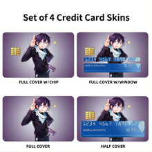 Load image into Gallery viewer, Anime Noragami Credit Card Skins (4-in-1 Pack)