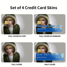 Load image into Gallery viewer, Anime Noragamir Credit Card Skins (4-in-1 Pack)